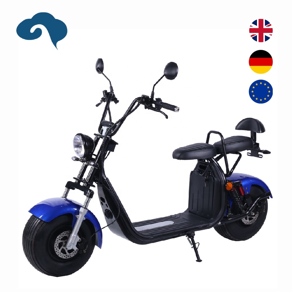 2000W 20AH Comfortable Electric Citycoco Mobility Scooter With Dual ...
