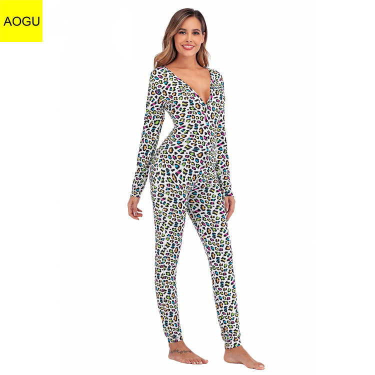 Onesie Sexy Adult Fashion Cartoon Camo Summer Oem Spring Short onesie girls' sleepwear