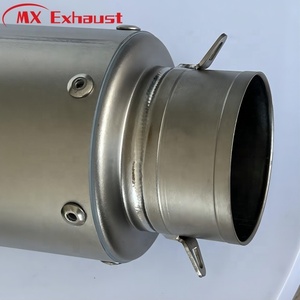 Silencieux d'échappement en alliage de titane en acier inoxydable, Logo personnalisé OEM <span class=keywords><strong>pour</strong></span> voiture et <span class=keywords><strong>moto</strong></span> - Product Image 4