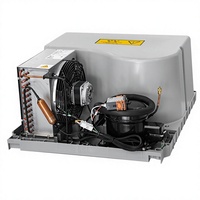 Installation facile, économie d'énergie, faible bruit, respectueux de l'environnement, unité de condensation de refroidissement montée en hauteur de 1/3 CV, moteur Embraco intégré