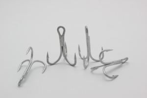 Pujian PR-8626 kail kuat bulat Super tajam kait trebel baja karbon tinggi antikarat 10-18 # memancing 1 - Product Image 6