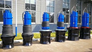 Pompe à eau submersible verticale à flux axial QZ/QZB pour le contrôle des inondations et le drainage, résistante à la sécheresse, 800QZ QZB - Product Image 3