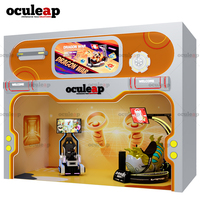 Parc à thème VR personnalisable de 20 mètres carrés, centre d'arcade de réalité virtuelle, aire de jeux extérieure pour enfants, machine de jeu Pinball 5D