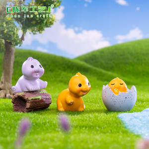 Bonne qualité Chunjun Mousse Paysage Mignon <span class=keywords><strong>Petit</strong></span> <span class=keywords><strong>Dinosaure</strong></span> Poupée Boîte Aveugle Jardinage DIY Accessoires Décoratifs Bureau Kitchenwa - Product Image 5