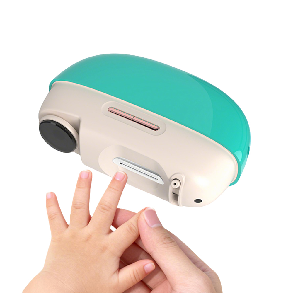 Coupe-ongles électrique Automatique Rechargeable - Pourpre, Anti-pincement, Collection De Résidus