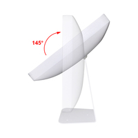 Projecteur COB Mural Extérieur IP65 50W Ultra-Mince, Durable et Efficace pour Grandes Structures, Éclairage de Présentation de Bâtiments, CRI 90 Élevé, Télécommande