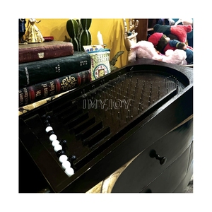 Mới Sáng Tạo Vui Vẻ Máy Tính Để Bàn Nhỏ Bằng Gỗ Cổ Điển Cổ Điển Xổ Số Bắn Bingo 8 Bóng Pinball Máy Arcade Trò Chơi - Product Image 4