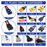 Baterai FPV Tegangan Tinggi Kustom CALH 8S 30.4V 8000mah Paket Baterai Lipo 30.4V 8ah 30c untuk Drone FPV 7 inci 10 inci UAV