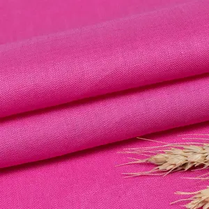 101 100% Organik Kualitas Tinggi Perlengkapan Kain Linen Bayi Sprei Murni Pemasok Kain Linen Grosir untuk Pakaian 100% Tekstil Rami Perancis