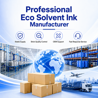 Encre éco-solvant stable pour jet d'encre 1L CMYK pour impression numérique grand format I3200 I1600 XP600 DX5 DX7 et signalétique longue durée
