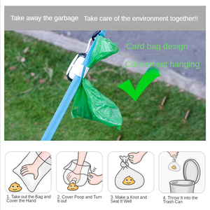 Umweltfreundliche Plastik-Hundekotbeutel Tragbarer Boxspender mit Praktischem Design für Haustier-Abfallmanagement - Product Image 6