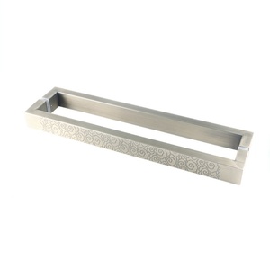 Manija de Puerta Corredera de Acero Inoxidable Personalizada, Moderna y Sencilla, de Gran Tamaño, para <span class=keywords><strong>Hotel</strong></span>, Sala de Reuniones, Puerta de Madera Resistente - Product Image 3