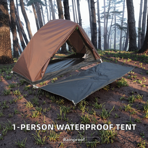 Tente MSR <span class=keywords><strong>Hubba</strong></span> <span class=keywords><strong>Hubba</strong></span> NX 1 personne, double couche, légère, ultralégère, trois saisons, imperméable, 210T Ripstop PU3000+, coutures thermosoudées - Product Image 4