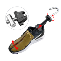 Support de chaussure en plastique civière de chaussure extenseur stéréotypes anti-rides arbre à chaussures universel mâle et femelle pieds gauche et droit