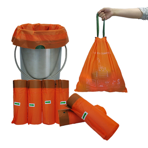 Sản xuất thân thiện với môi ngô tinh bột phân hủy sinh học rác bin lót compostable Thùng rác Túi cuộn cho nhà bếp compost bin - Product Image 3