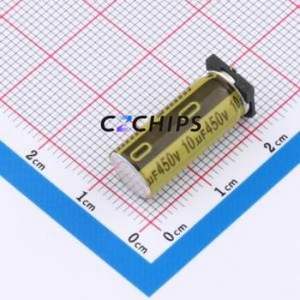 ตัวเก็บประจุชนิดอิเล็กโทรลีติคอลูมิเนียม VKMD2052W100MV SMD D8xL20.5mm 10uF 20% 450V 260mA-100kHz - Product Image 1