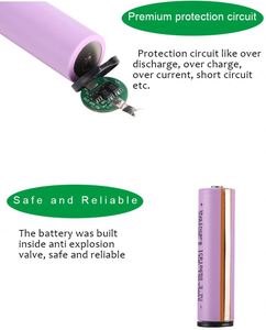 Giảm Giá Lớn Pin Sạc <span class=keywords><strong>3</strong></span>.7V 18650 Cell 2600MAh 3000MAh 3500MAh Pin Lithium Li Ion - Product Image 2