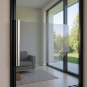 Film de fenêtre miroir unidirectionnel pour la confidentialité, 36x78,7 pouces, adhésion statique pour portes et fenêtres - Product Image 2