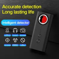Détecteur anti-espion CNTEXON T1, gadgets espions, caméra cachée, objectif caché, écoute clandestine, traceur GPS, détecteur de signal sonore, 25 heures, noir