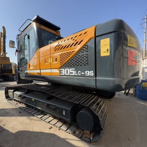 รถขุดไฮดรอลิกแบบตีนตะขาบ Hyundai R305LC-9S มือสอง น้ำหนัก 30 ตัน ของแท้จากเกาหลี มอเตอร์ 196 กิโลวัตต์ สภาพดีเยี่ยม ใช้งานได้ดี ใช้งานน้อย - Product Image 1