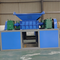 Broyeur de déchets métalliques à couple élevé, machine de broyage, broyeur de déchets pour le recyclage des pneus