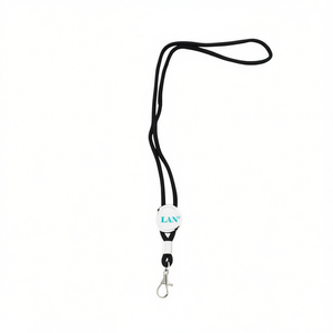 Laccetto da collo ILAN da 45 cm con clip per porta badge identificativo, set da 8 pezzi - Product Image 1