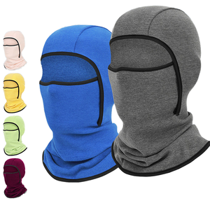 Cagoule de cyclisme hivernale coupe-vent en polaire chaude, masque de ski unisexe pour sports de plein air - Product Image 1