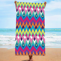 Style Microfiber Beach Towel Soft Promotional Personalized Gift Digital Sublimation Technique for Beach Days