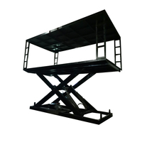 Élévateur à ciseaux hydraulique pour voiture de garage pour se garer au sous-sol élévateur à ciseaux souterrain dans la boutique 4S
