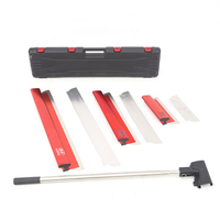 Spatule à enduire en acier inoxydable pour cloisons sèches, outil de lissage pour cloisons sèches, grattoir à plâtre, couteau à mastic