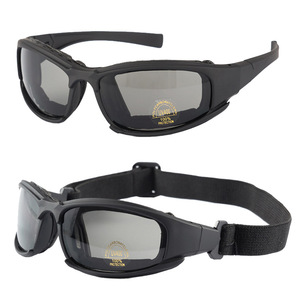 Lunettes de soleil tactiques de vision nocturne à monture intégrale pour hommes, protection solaire pour sports de plein air et activités de plein air pour adultes - Product Image 2