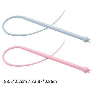 Kinghon Eco-Friendly Silicone Cat <b>Toy</b> Self-Relief Simulation <b>Mouse</b> Tail Tease Stick Long Pole Pet <b>Toy</b> - Product Image 3