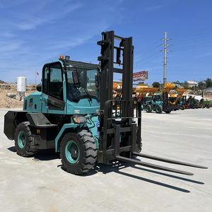 Fabricante de China, máquina elevadora todo terreno 4x4, 3,5 toneladas, 4 toneladas, 5 toneladas, 6Ton, 7Ton, carretilla elevadora diésel, carretilla elevadora todoterreno - Product Image 2