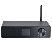 Amplificateur de puissance stéréo domestique sans fil 2*100W, multiroom, Airplay 2, optique, USB, RCA, récepteurs de musique HiFi, amplificateurs audio