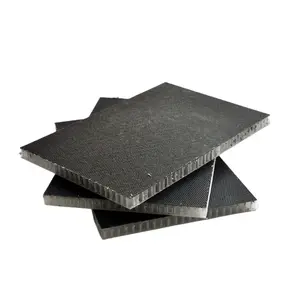 Customized Black Anti-Aging Pet Non-Woven Fabric Aluminum Honeycomb Panel Material For Mobile Housing