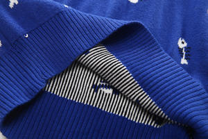 Suéter de Invierno Personalizado con Cuello Redondo y Diseño de Espina de Pescado para Niños, Moda Infantil en India, Compra en Línea - Product Image 5