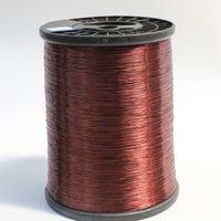 Fil en aluminium émaillé certifié ISO9001 fil magnétique fils électriques AWG4-32 onduleur