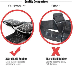 Sangle de tête pour caméra d'action, antidérapante, réglable, de haute qualité, support élastique pour GoPro/Insta360/DJI, vue à la première personne, vidéo sportive - Product Image 6