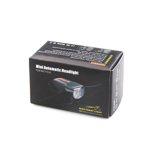 Đèn pha xe đạp cảm biến thông minh công suất cao Kích thước nhỏ với pin lithium 400lm2400mah để lắp đặt Mũ bảo hiểm - Product Image 5