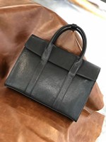 Porte-documents en cuir tanné végétal de qualité supérieure, pochette pour ordinateur portable 15 pouces, sac de voyage d'affaires à roulettes, fournisseur OEM