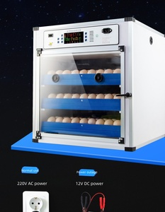 Nueva Incubadora Automática para 64 Huevos |   Incubadora Digital Pequeña para Huevos <span class=keywords><strong>de</strong></span> Aves (<span class=keywords><strong>Avestruz</strong></span>, Emú) con Volteo Automático, 220V, Alta Tasa <span class=keywords><strong>de</strong></span> Incubación del 99% - Product Image 3
