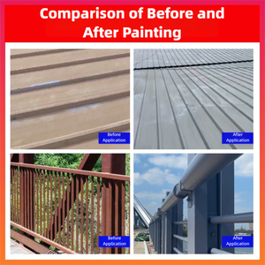 Apprêt alkyde ETERNI durable, antirouille, résistant aux produits chimiques, pour réservoirs de stockage et application au pinceau pour peinture de bateaux - Product Image 4