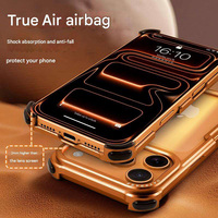 Nouveaux produits en gros, coque de protection antichoc en métal dur pour iPhone 15 Pro Max 16e 17 14 13 12 11 Pro