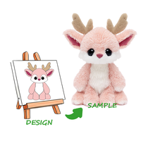 Porte-clés personnalisé en peluche ultra douce avec rembourrage en polyester et coton PP, unisexe, pour fêtes et réconfort