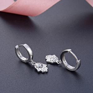 Colección <span class=keywords><strong>POLIVA</strong></span> 2025, Pendientes de Aro de Plata de Ley 925 con Baño de Oro Vintage, Estilo Moderno para Bodas y Fiestas de Mujeres - Product Image 4