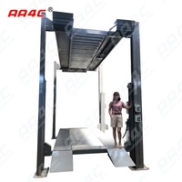 Système de stationnement de véhicules à 4 poteaux AA4C, élévateur de stationnement automatique, élévateur de stationnement pour trois voitures