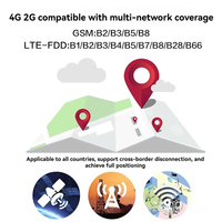 Rastreador GPS Recargable para Mascotas 4G/5G, Dispositivo Antipérdida para Perros de Caza Grandes, Soporte Multi-idioma, Alta Precisión, Resistente al Agua IP68
