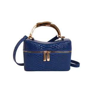 Borsa a Mano di Lusso per Donna, con Texture Effetto Coccodrillo, Materiale in PU, Stile Retrò, Borsa a Tracolla alla <span class=keywords><strong>Moda</strong></span> - Product Image 2
