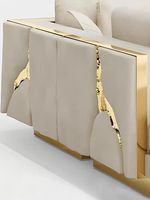 Ensemble de canapés en cuir de luxe moderne SANSENG pour la maison, modulaire, écologique, garantie 10 ans, meubles de salon