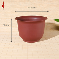 Pots de fleurs en résine pour orchidées et succulentes, style contemporain, style chinois, contrôle des racines, écologiques, pour salon et bureau